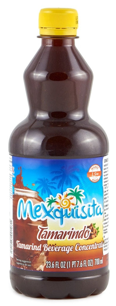 Solución concentrada de tamarindo, Mexquisita, presentación de 700 ml