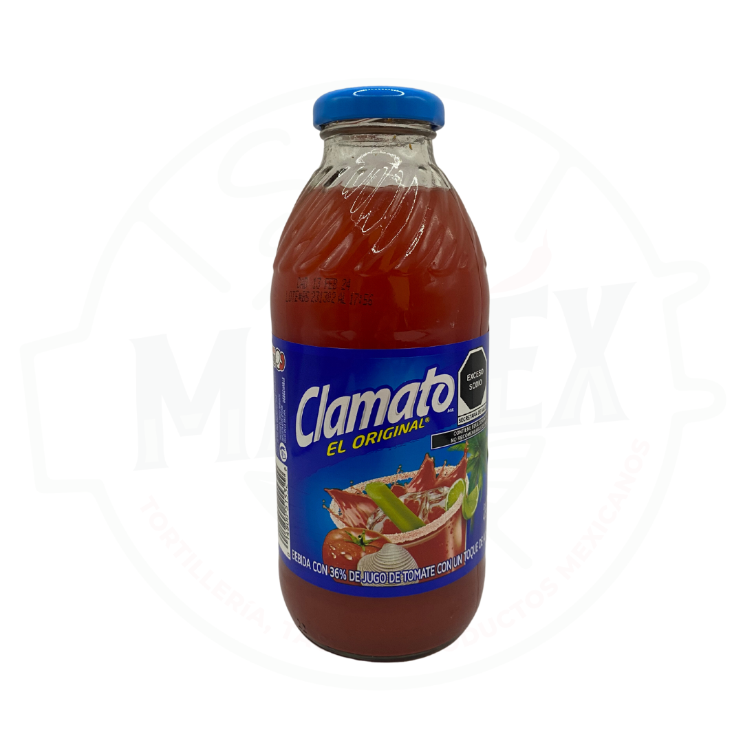 Clamato 473 ml (Presentación vidrio)